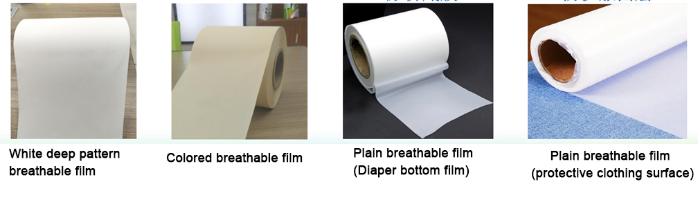 Breathable pe film