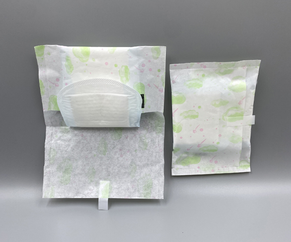 Sanitary Napkin in Heat Sealing Release Paper Wrapper Production