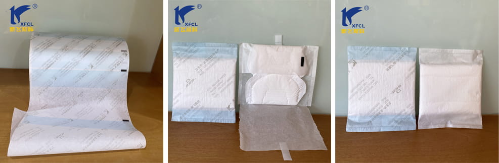 Degradable Sanitary Napkin Paper Pouch