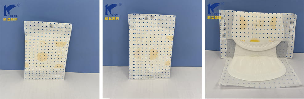 Sanitary Liner Biodegradable Paper Pouch