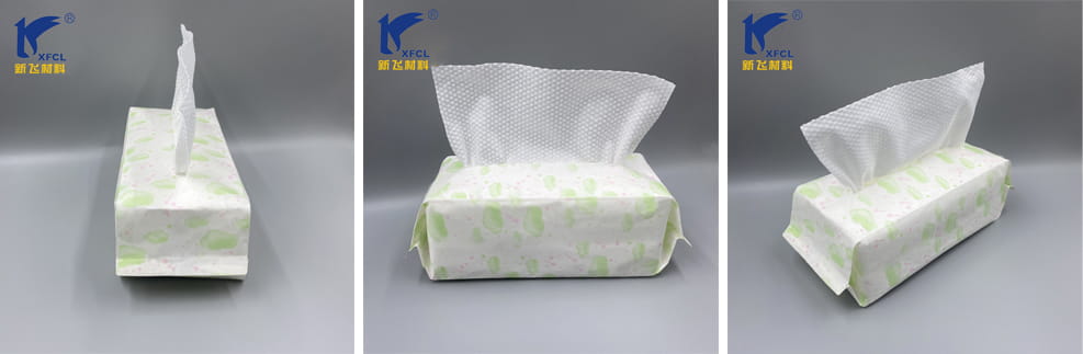 Facial Tissue Paper Package