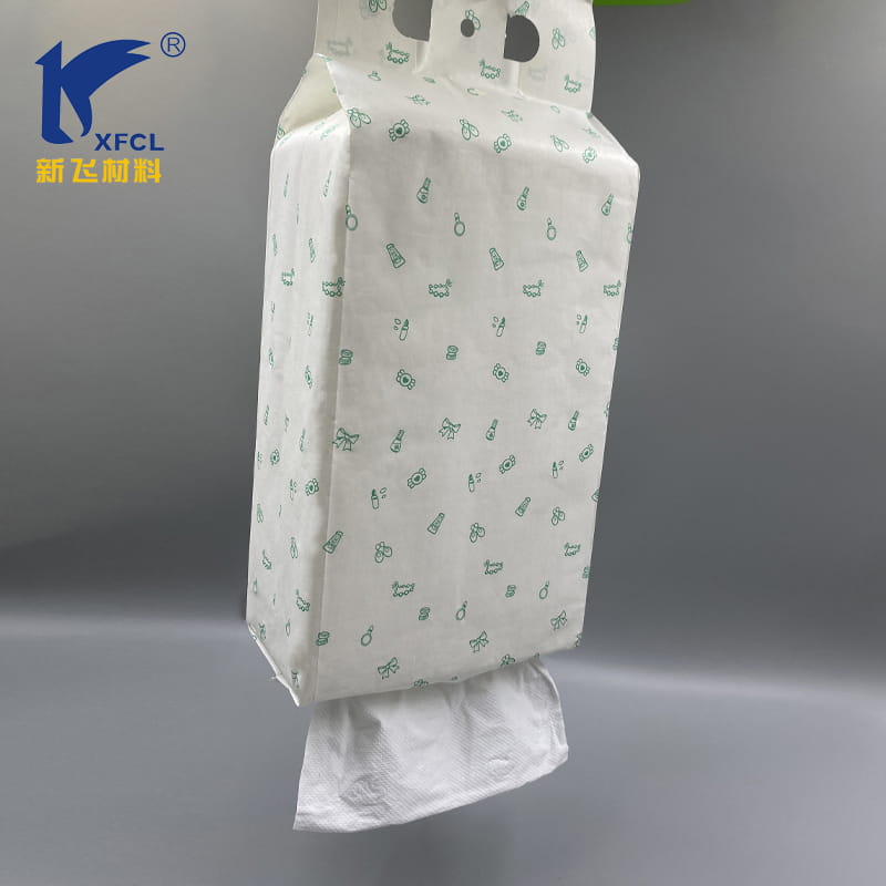 Environmental Friendly Hanging Tissue Bag